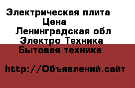 Электрическая плита  Hansa › Цена ­ 10 000 - Ленинградская обл. Электро-Техника » Бытовая техника   